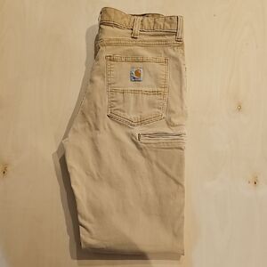 Carhartt Tan Relaxed Fit Utility Pants